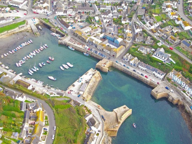 Porthleven inner and outer Harbour.